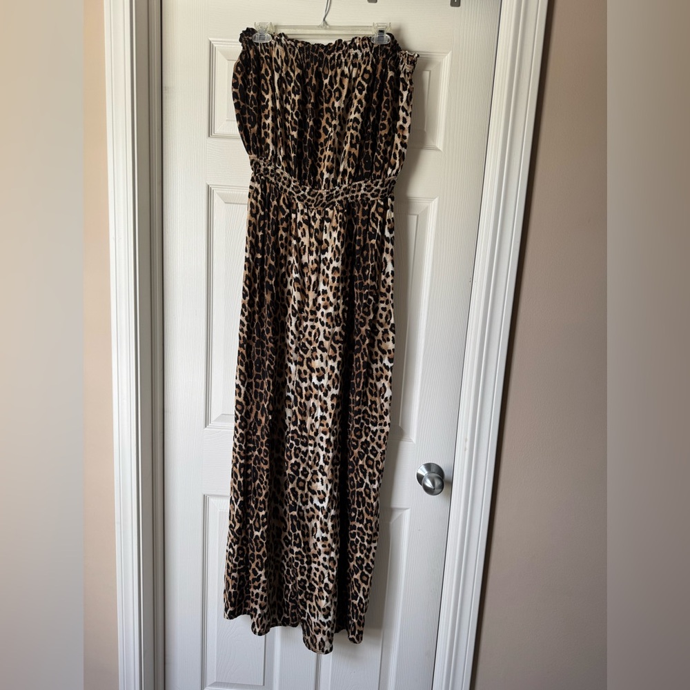Forever 21 Animal Print Jumpsuit - Size 2X
